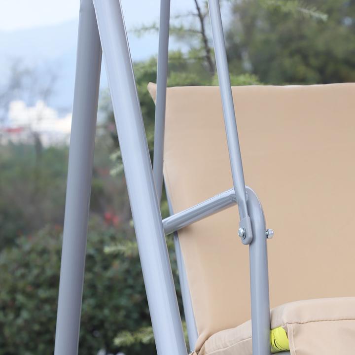 Actual product image Outsunny Garden Swing with Sunroof