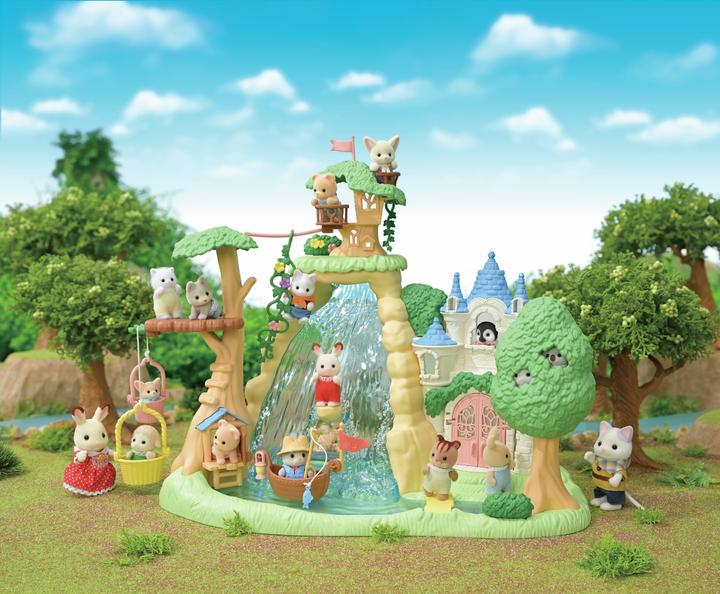 Produktbild Sylvanian Families Abenteuerspielplatz Wasserfall