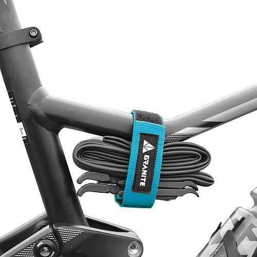 Actual product image Granite Skirt strap, fastening strap with Velcro fastener, 450mm long, with inner strap, non-slip, TURQUOISE