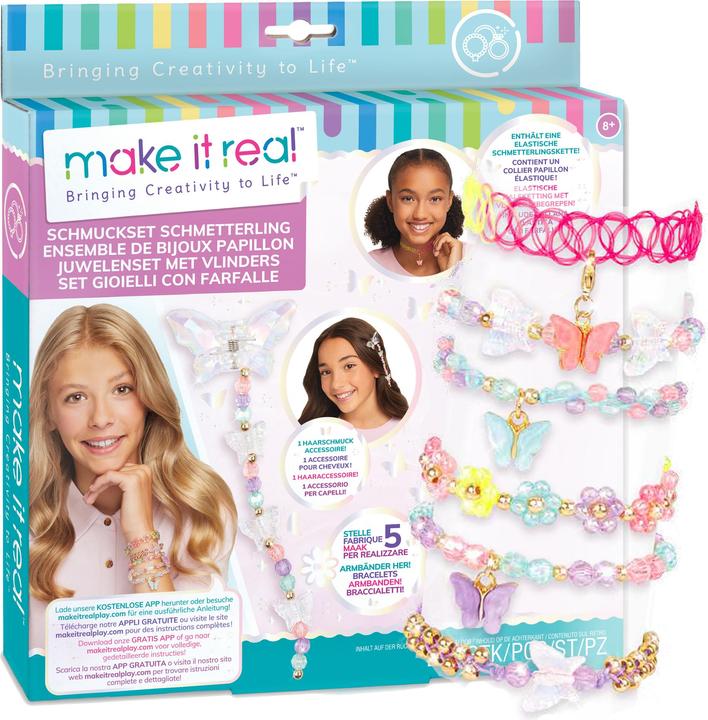 Produktbild Make it Real Schmuckset Schmetterling