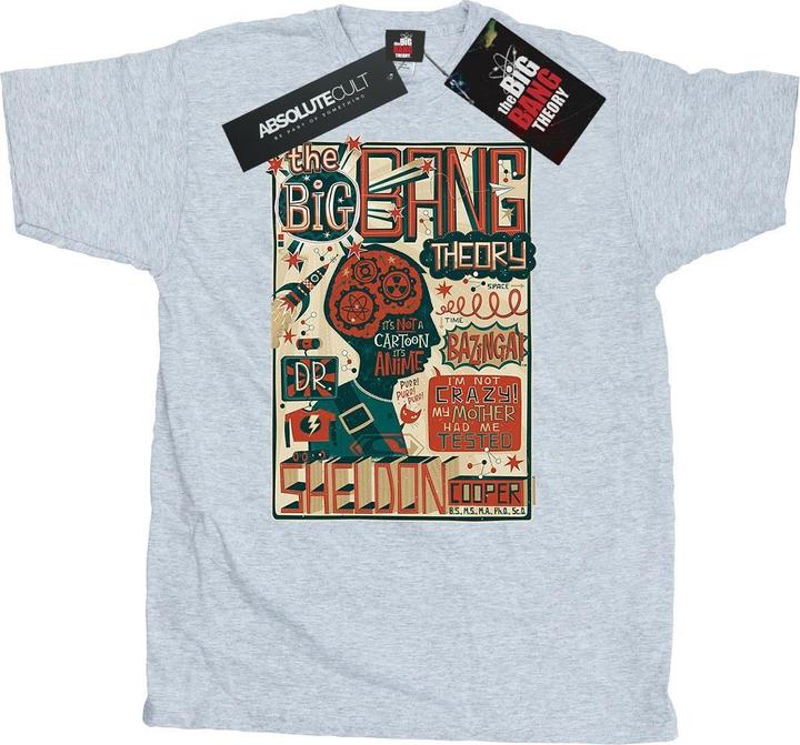 Big Bang Theory Infografik Poster TShirt