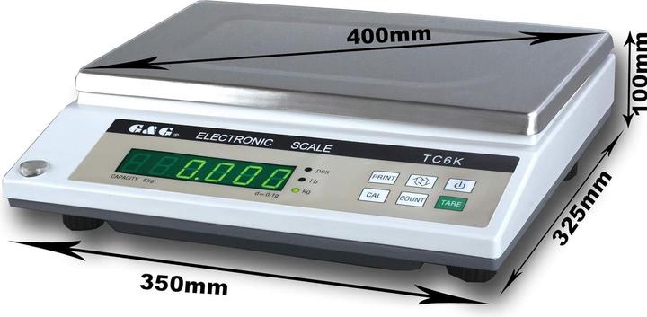 Immagine prodotto G&G Digitale Präzisions-Tischwaage TC10KB