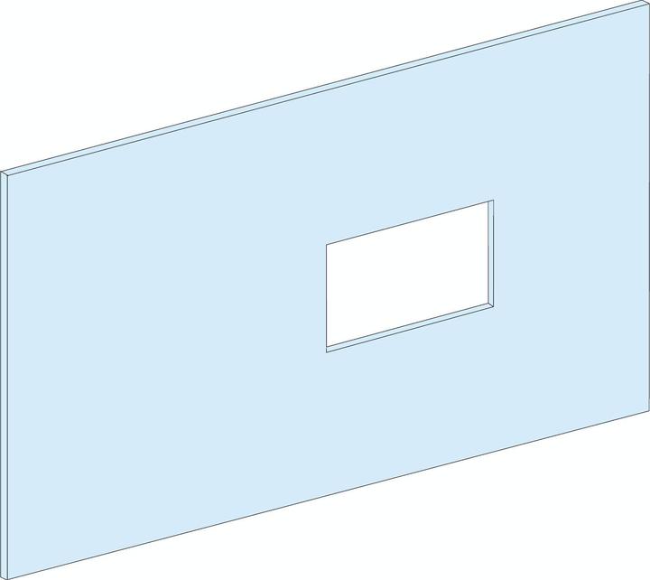 Image du produit Schneider Prisma Plus G Couvercle métallique avec découpe pour INS-INV630 600x500mm LVS03274