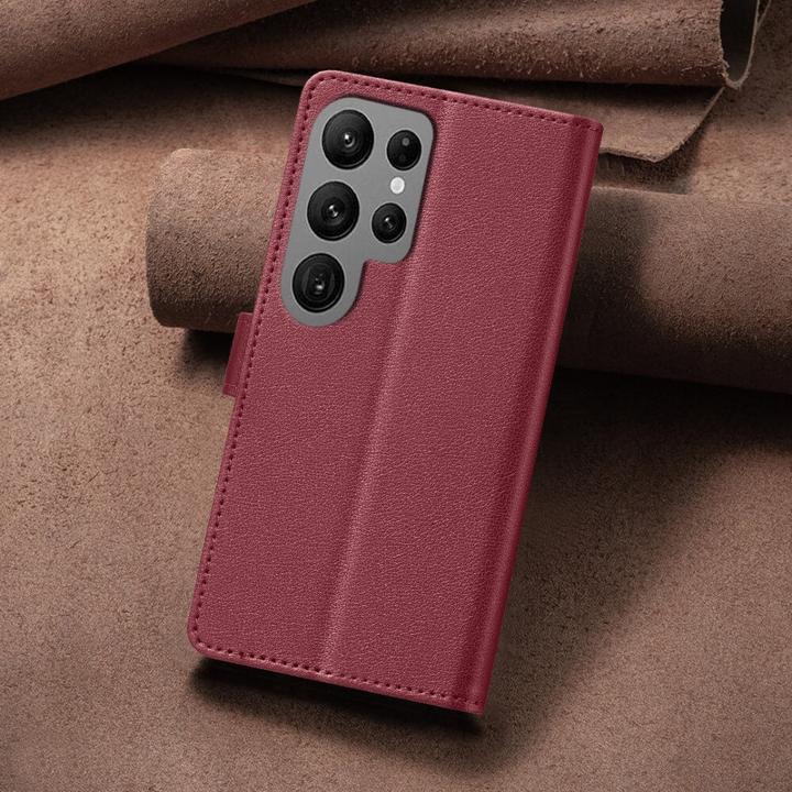 Produktbild Binfen Color Galaxy S25 Ultra - BINFEN Leder Etui Hülle mit RFID Blocker (Samsung Galaxy S25 Ultra)