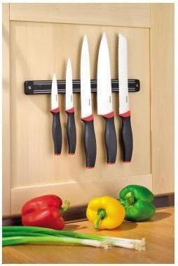 Actual product image Esmeyer Knife set AUREA Colour: black/red Design of contents (package): 5 pcs./package