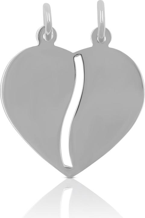 Actual product image Muau Heart (White gold)