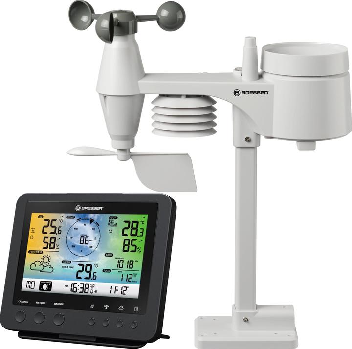 Actual product image Bresser Weather Station Weather Centre 5-in-1 WLAN Prof. Sensor