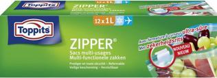 Actual product image Toppits Zipper Multifunctional Bag 1 litre