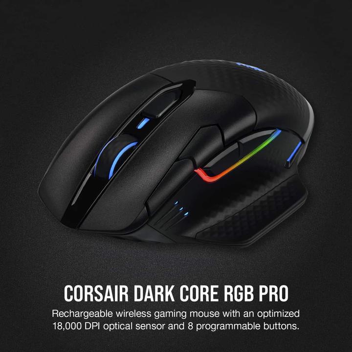Actual product image Corsair Dark Core RGB Pro (Wireless, Cable)