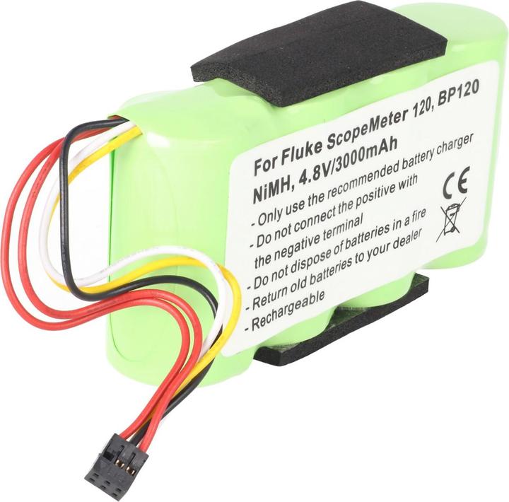 Produktbild AccuCell Akku Fluke ScopeMeter 120, BP120