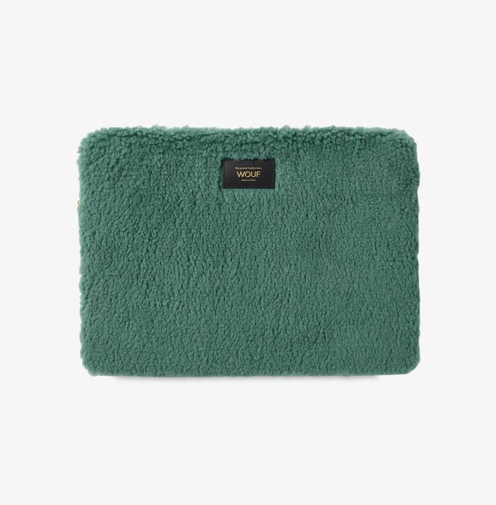 Image du produit Wouf pochette pour ordinateur portable vert foncé