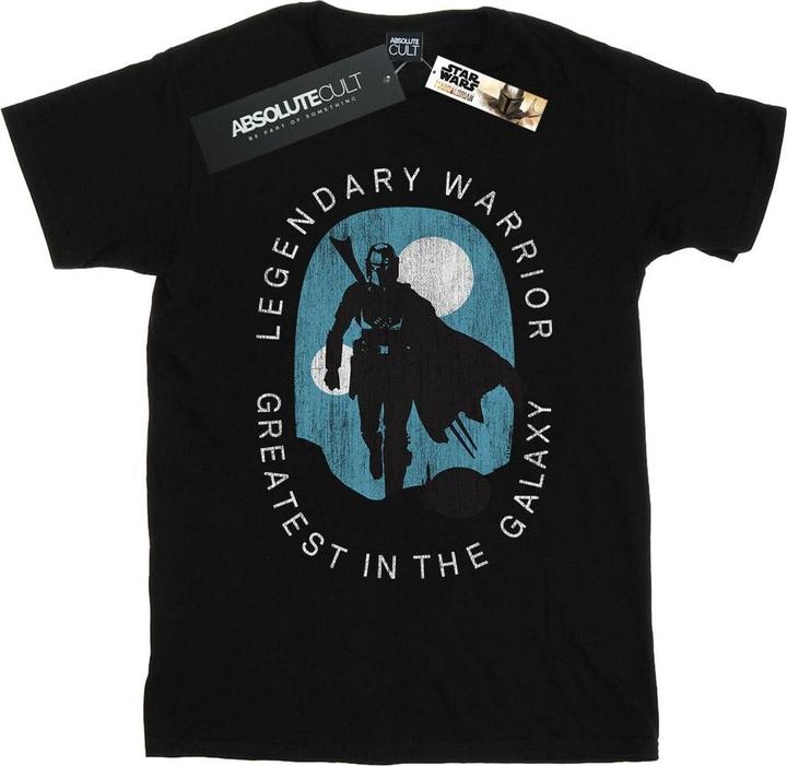 Image du produit Star Wars - T-shirt THE MANDALORIAN LEGENDARY WARRIOR GREATEST IN THE GALAXY - Homme (XL)