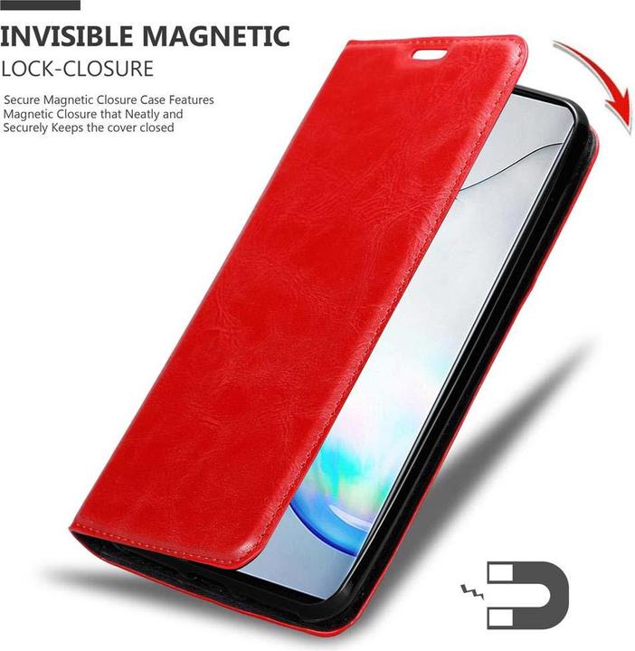 Productafbeelding Cadorabo Boek Onzichtbare Magneethoes (Samsung Galaxy Note 10)