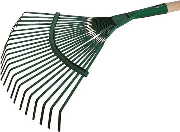 Image du produit Kard Râteau à feuilles avec bande et manche de 130 cm de long