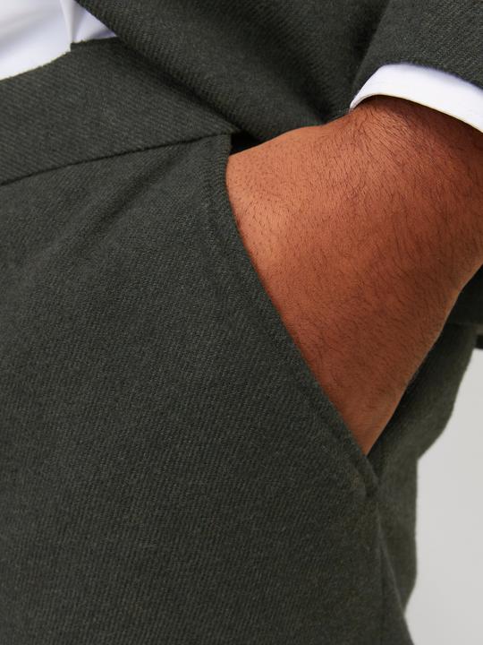 Actual product image Jack & Jones Plus size slim fit suit single-breasted blazer and trousers (66)