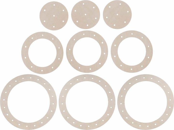 Actual product image Sunnysue Threading rings