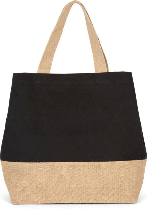Actual product image Kimood Tote bag cotton canvas and jute