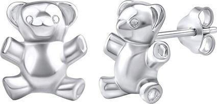 Actual product image Silvego Silver earrings teddy bears PRM11269