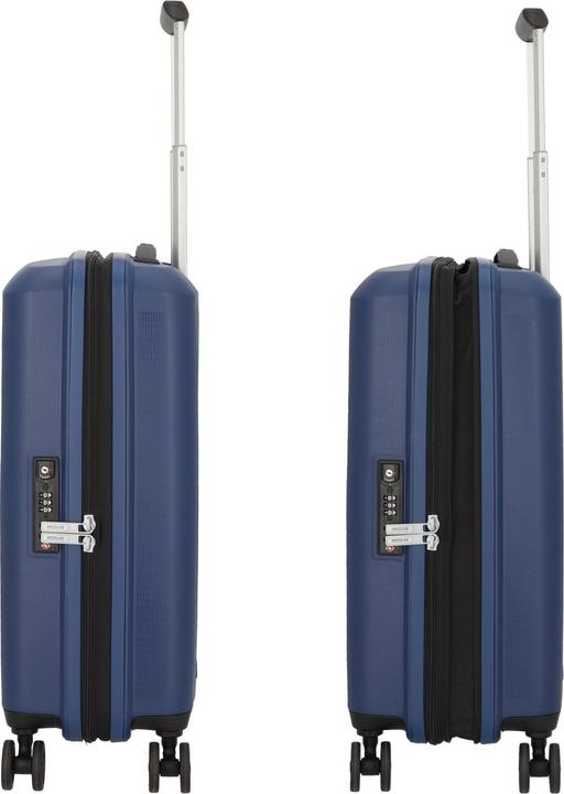Immagine prodotto American Tourister Valigia da viaggio Aerostep 36 L, blu navy (36 l, Bagaglio a mano (fino a 50 litri))