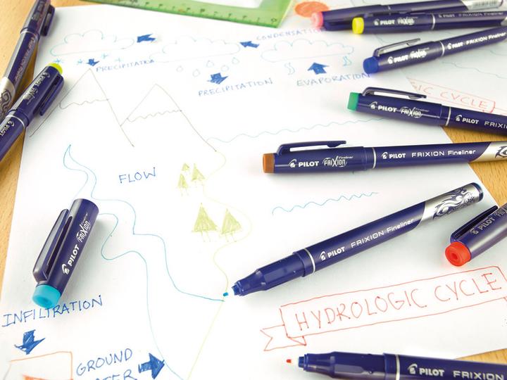 Produktbild Pilot FriXion Fineliner (Dunkelblau, 1 x)