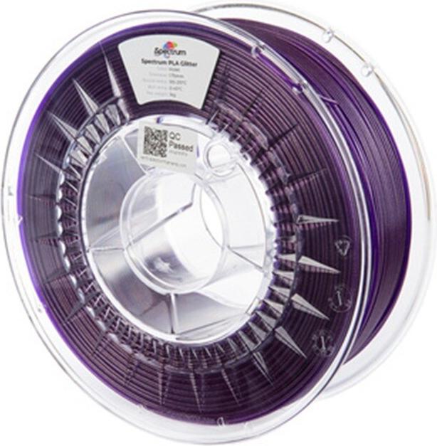 Produktbild Filament PLA Glitter violet 1.0kg 1.75mm (PLA, 1.75 mm, 1000 g, Violett)