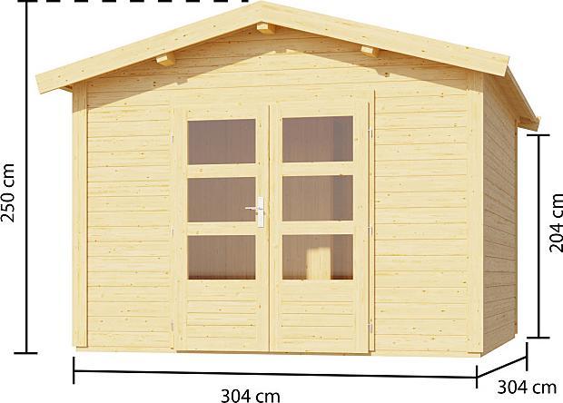 Immagine prodotto Karibu Set di porte per sauna da 28 mm Svenson