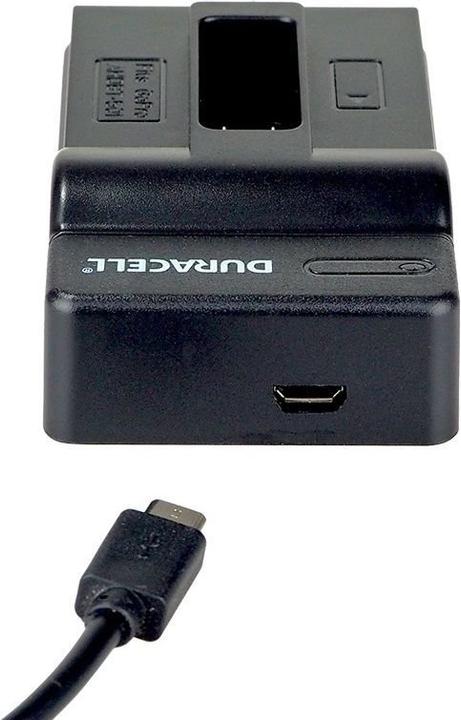 Image du produit Duracell Chargeur avec câble USB pour batterie GoPro Hero 5 et 6 (Chargeur)