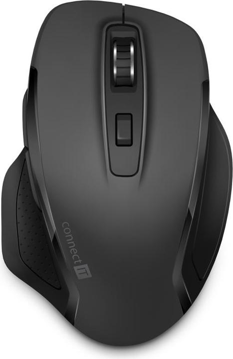 Actual product image Connect IT Dual SmartSwitch bezdrátová pelė, USB-A + C (+1x AA baterie zdarma), pilka (Wireless)