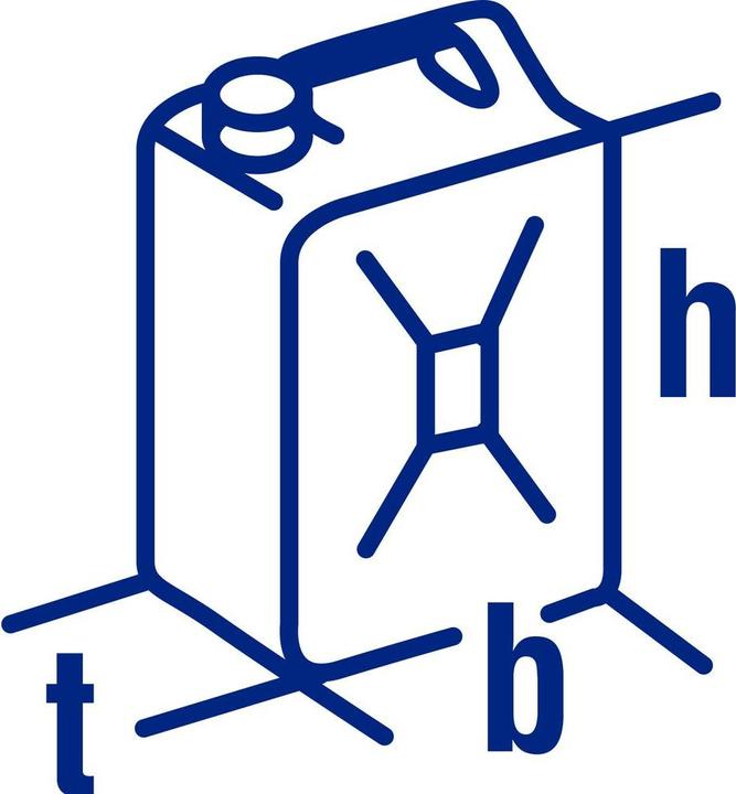 Produktbild Hünersdorff Doppelkanister PROFI 6+3L HD