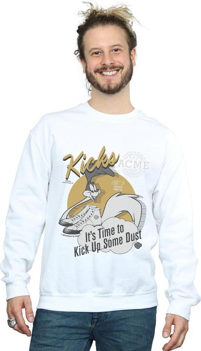 Actual product image Looney Tunes Mens Road Runner Kicks Sweatshirt (XL)