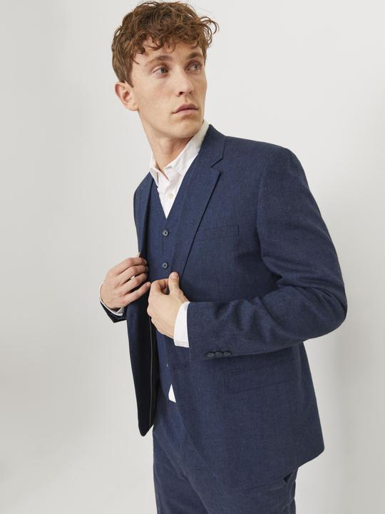 Actual product image Jack & Jones Slim Fit Linen Blazer (58)