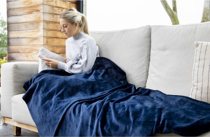 Immagine prodotto Domo Coperta elettrica DO637ED bu Super Soft (180 x 130 cm)
