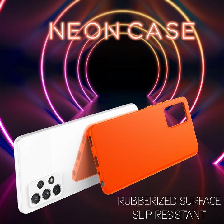 Immagine prodotto Nalia Custodia per cellulare in silicone al neon (Samsung Galaxy A72)