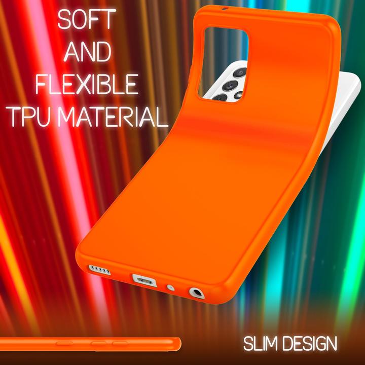 Immagine prodotto Nalia Custodia per cellulare in silicone al neon (Samsung Galaxy A72)