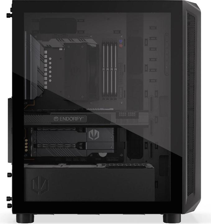 Actual product image Endorfy ARX 500 Core (schwarz, Tempered Glass) (mATX, ATX, Mini-ITX)