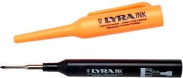 Image du produit Primium Lyra DEEP HOLE MARKER BLACK LYRA-INK LY480099 LYRA (Noir, 150 mm, 10 x)