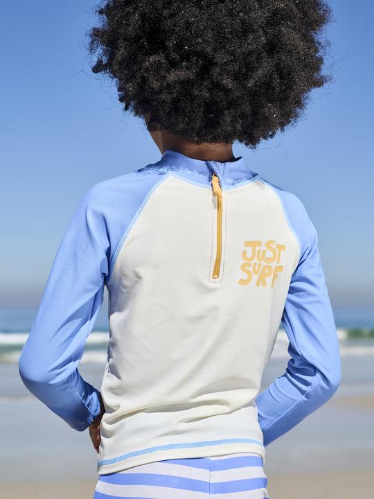 Image du produit Vertbaudet Jungen Strand-Set: UV-Badeshirt & Shorts (140)