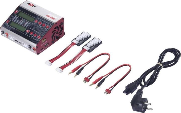 Produktbild Reely V-Charge 100 Duo Modellbau-Multifunktionsladegerät 12 V, 230 V 10 A