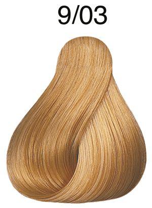 Actual product image Wella Koleston Perfect Me+ Pure Naturals (9/03 light blonde nature-gold)