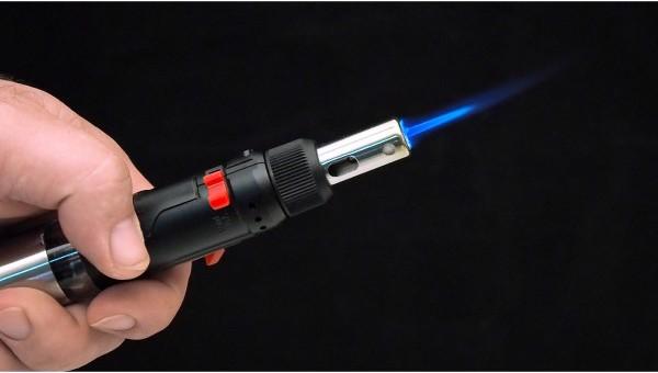Actual product image Vigor Gas Soldering Iron Set V5512