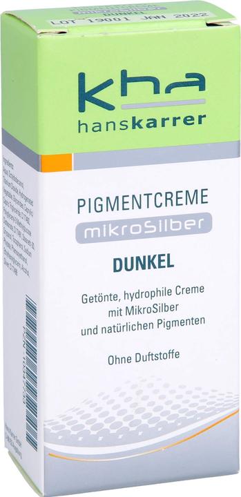 Image du produit Hans Karrer Crème Pigmentaire MicroSilver foncé, 20 ml de crème (20 ml)