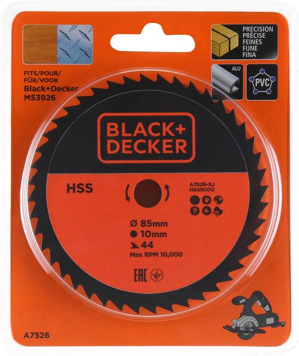 Immagine prodotto Black & Decker Lama per sega circolare