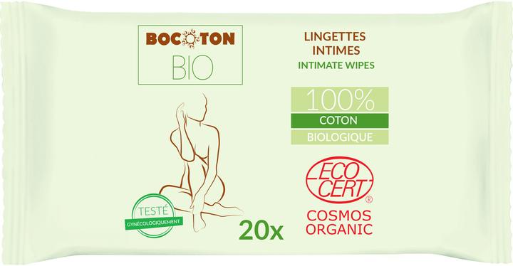 Image du produit Bocoton lingettes toilette intime Bio (Lingettes intimes)