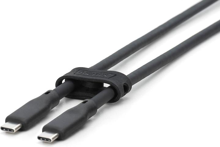Immagine prodotto Digitus Cavo in silicone USB, USB 10Gbps, 1 m, nero (1 m, USB 3.2 Gen 2)