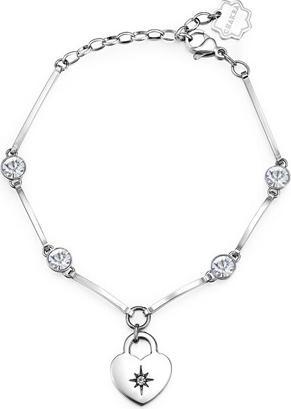 Actual product image Brosway - Gentle Steel Heart Bracelet with Chakra Crystals BHKB019