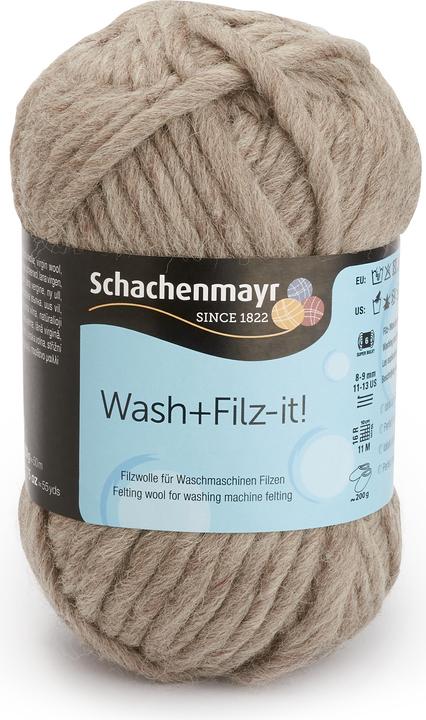 Produktbild Schachenmayr Filzwolle Wash + Filz-it, 50g (50 m)