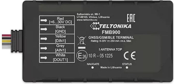 Productafbeelding Teltonika FMB900 - Kleine en slimme tracker met Bluetooth
