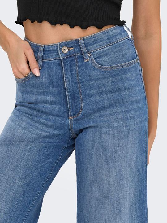 Produktbild Only ONLANN-MADISON Hohe Taille Verkürzt Jeans Jeans mit weitem Bein (34)
