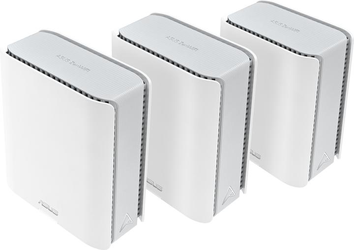 Actual product image ASUS Router WiFi 7 AiMesh ZenWiFi BT10 3 pcs White