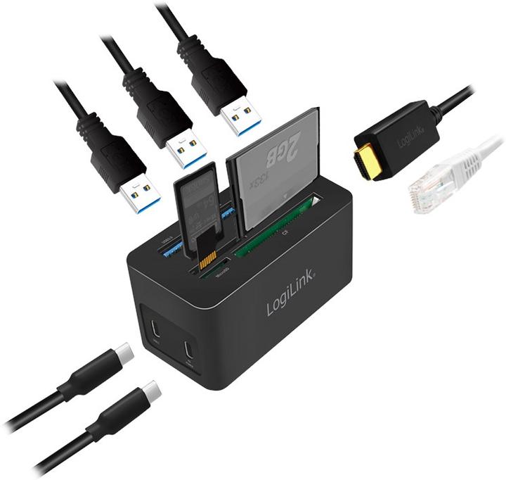 Produktbild LogiLink UA0370 (USB-C, 1 Ports)
